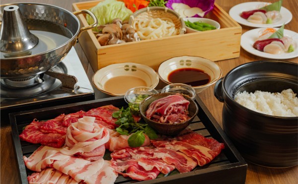 しゃぶしゃぶ／十勝極みコース